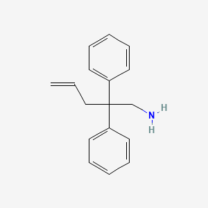 2,2-Diphenylpent-4-enylamine