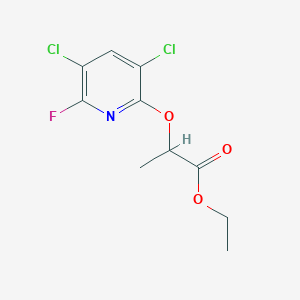 Ethyl 2-[(3,5-dichloro-6-fluoropyridin-2-yl)oxy]propanoate