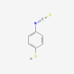 molecular formula C7H5NS2 B8616639 4-isothiocyanatobenzenethiol CAS No. 42901-86-0