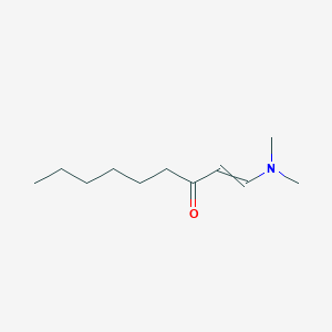 B8616886 1-(Dimethylamino)non-1-EN-3-one CAS No. 63859-48-3