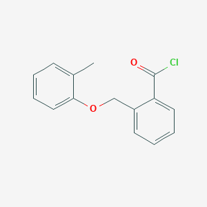 2-[(2-Methylphenoxy)methyl]benzoyl chloride