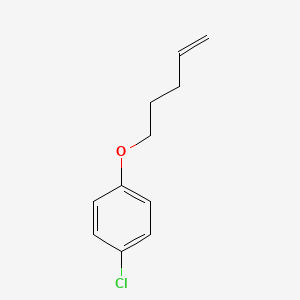 5-(4-Chlorophenoxy)-1-pentene