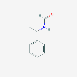 molecular formula C9H11NO B8617192 N-[(S)-1-Phenylethyl]formamide 