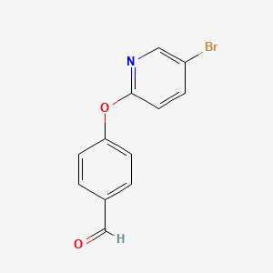 4-[(5-Bromopyridin-2-yl)oxy]benzaldehyde