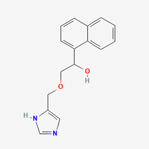 alpha-((1H-Imidazol-4-ylmethoxy)methyl)-1-naphthalenemethanol