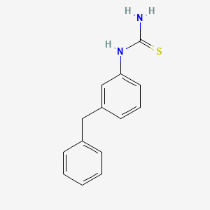 (3-Benzylphenyl)thiourea