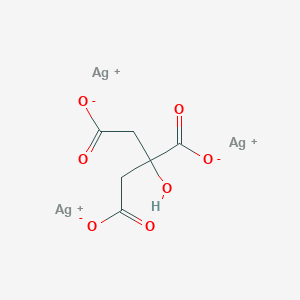 molecular formula C6H5Ag3O7 B086174 Silver citrate CAS No. 126-45-4