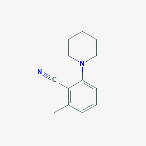 2-Methyl-6-(1-piperidinyl)benzonitrile