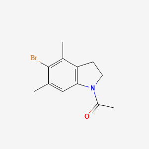 1-Acetyl-5-bromo-4,6-dimethylindoline