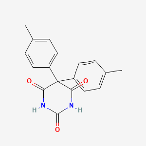 B8617459 5,5-Bis(4-methylphenyl)pyrimidine-2,4,6(1H,3H,5H)-trione CAS No. 92978-04-6
