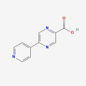 5-(Pyridin-4-yl)pyrazine-2-carboxylic acid
