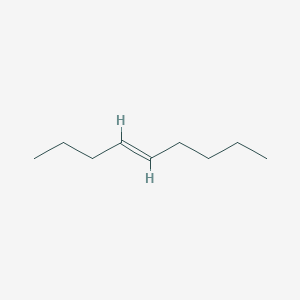 molecular formula C9H18 B086175 Trans-4-NONENE CAS No. 10405-85-3
