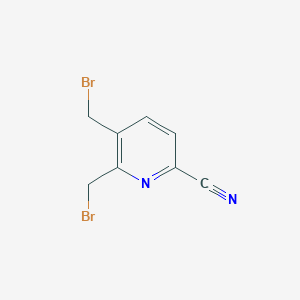 5,6-Bis(bromomethyl)pyridine-2-carbonitrile