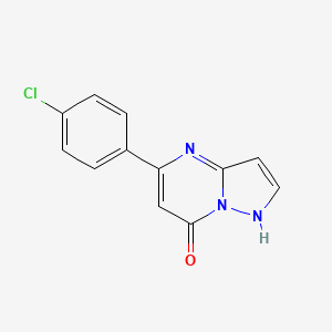 5-(4-Chloro-phenyl)-pyrazolo[1,5-a]pyrimidin-7-ol