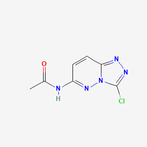 N-(3-chloro[1,2,4]triazolo[4,3-b]pyridazin-6-yl)acetamide