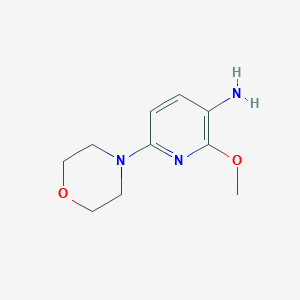 2-Methoxy-6-morpholinopyridin-3-amine