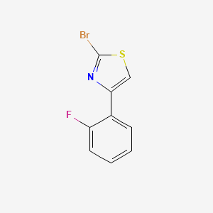 2-Bromo-4-(2-fluorophenyl)-1,3-thiazole