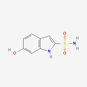 6-Hydroxy-1H-indole-2-sulfonamide