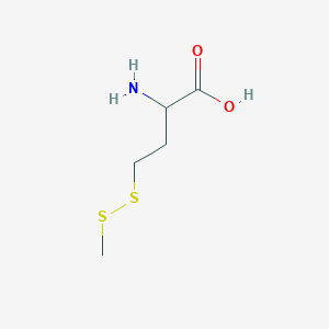 Butanoic acid, 2-amino-4-(methyldithio)-
