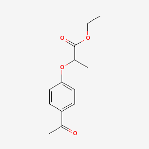 Ethyl 2-(4-acetylphenoxy)-propanoate