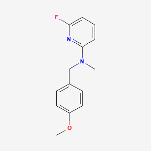 N-(4-methoxybenzyl)-6-fluoro-N-methylpyridin-2-amine