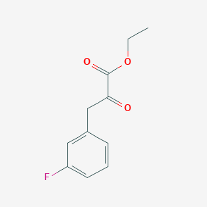 Ethyl 3-(3-fluorophenyl)-2-oxopropanoate