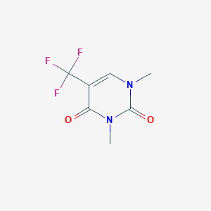 molecular formula C7H7F3N2O2 B8617999 1,3-Dimethyl-5-trifluoromethyluracil CAS No. 85199-75-3