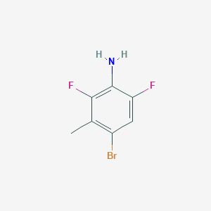 4-Bromo-2,6-difluoro-3-methylaniline
