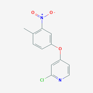 2-Chloro-4-(4-methyl-3-nitro-phenoxy)pyridine