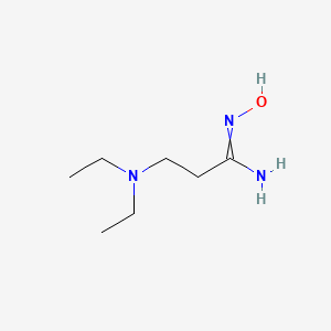 3-(diethylamino)N'-hydroxypropanimidamide