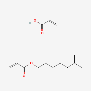 molecular formula C14H24O4 B8618113 Isooctyl acrylate acrylic acid CAS No. 9017-68-9