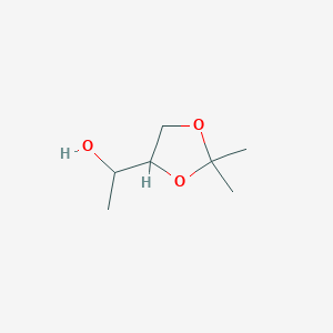 molecular formula C7H14O3 B8618123 (2,2-Dimethyl-[1,3]dioxolan-4-yl)-ethanol 