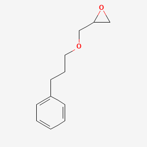 molecular formula C12H16O2 B8618181 3-Phenylpropoxymethyloxirane 