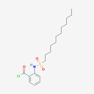 2-[(Dodecane-1-sulfonyl)amino]benzoyl chloride