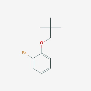 molecular formula C11H15BrO B8618533 1-Bromo-2-(neopentyloxy)benzene 