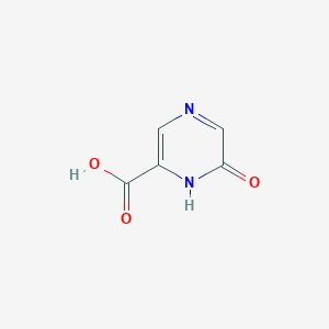 molecular formula C5H4N2O3 B086186 6-Oxo-1,6-dihydropyrazine-2-carboxylic acid CAS No. 13924-99-7
