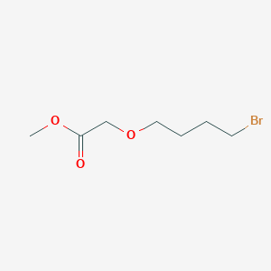 molecular formula C7H13BrO3 B8618773 methyl 2-(4-bromobutoxy)acetate 