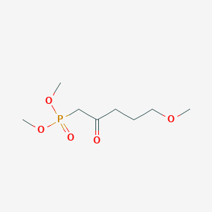 molecular formula C8H17O5P B8618870 Dimethyl (5-methoxy-2-oxopentyl)phosphonate CAS No. 52633-75-7