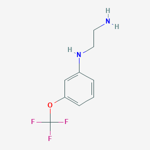 1,2-Ethanediamine, N1-[3-(trifluoromethoxy)phenyl]-