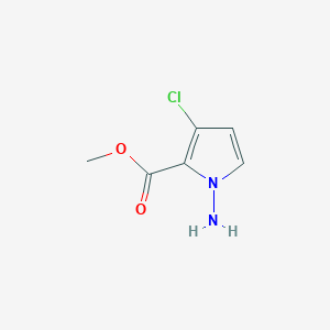 Methyl 1-amino-3-chloro-1h-pyrrole-2-carboxylate