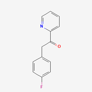 2-(4-Fluorophenyl)-1-pyridin-2-yl-ethanone