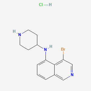 4-(4-Bromo-5-isoquinolyl)aminopiperidine hydrochloride