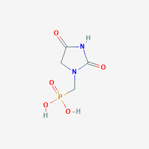[(2,4-Dioxoimidazolidin-1-yl)methyl]phosphonic acid