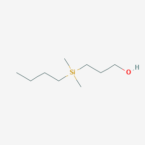 3-[Butyl(dimethyl)silyl]propan-1-ol