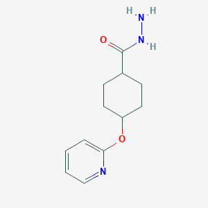 cis-4-(Pyridin-2-yloxy)-cyclohexanecarboxylic acid hydrazide