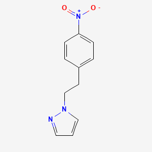 1-[2-(4-nitrophenyl)ethyl]-1H-pyrazole