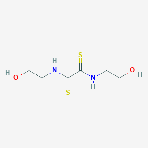 molecular formula C6H12N2O2S2 B086191 N,N'-Bis(2-hydroxyethyl)dithiooxamide CAS No. 120-86-5