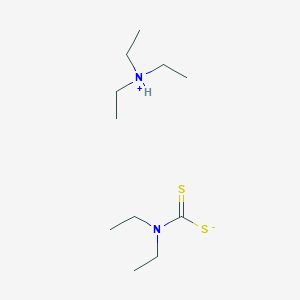 molecular formula C11H26N2S2 B8619129 Diethylammoniumdiethyldithiocarbamate,98% 