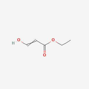 molecular formula C5H8O3 B8619189 beta-Hydroxyacrylic acid ethyl ester 