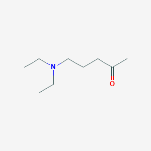 molecular formula C9H19NO B086192 5-Diethylamino-2-pentanone CAS No. 105-14-6